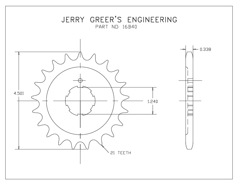DRIVE SPROCKET