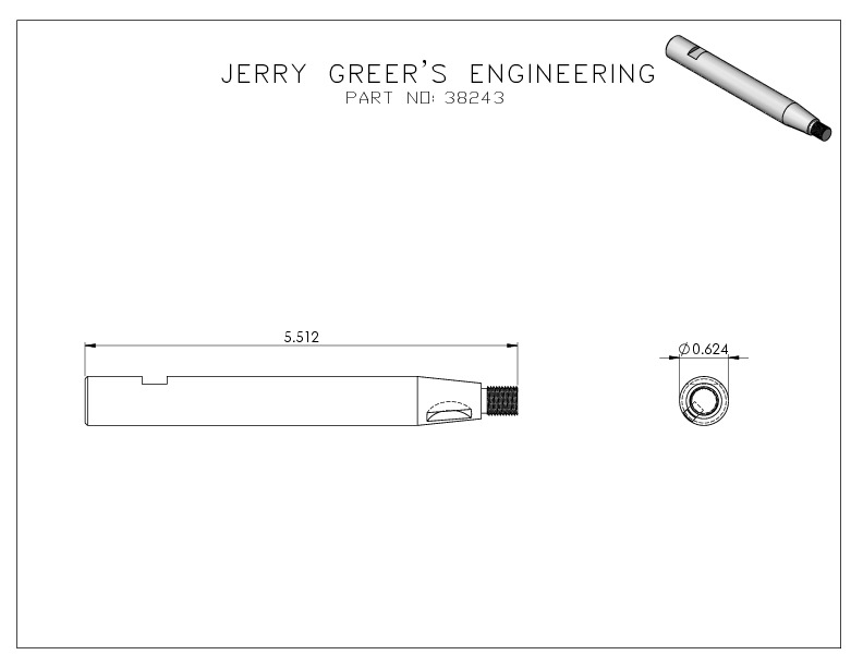 BELL CRANK OPERATING SHAFT