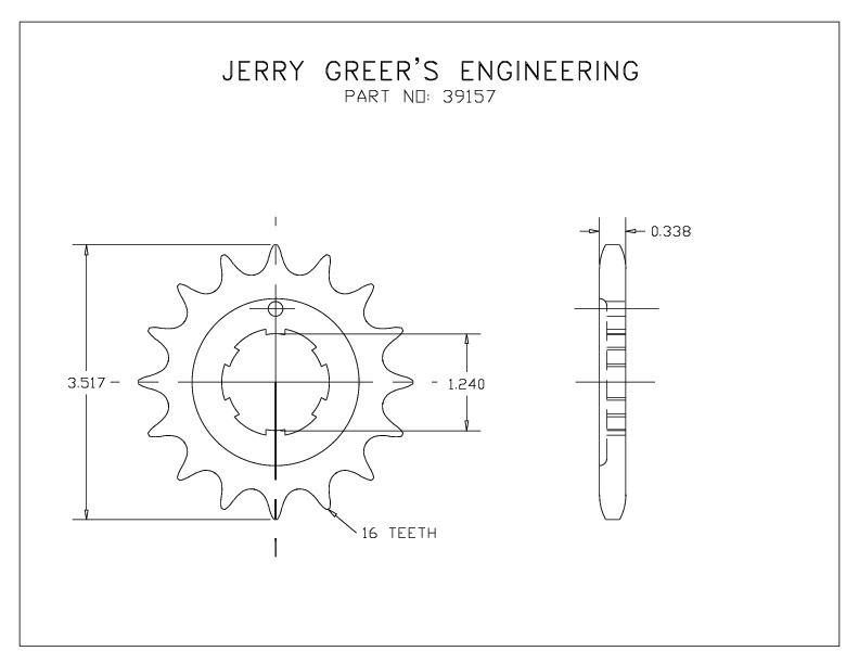 DRIVE SPROCKET