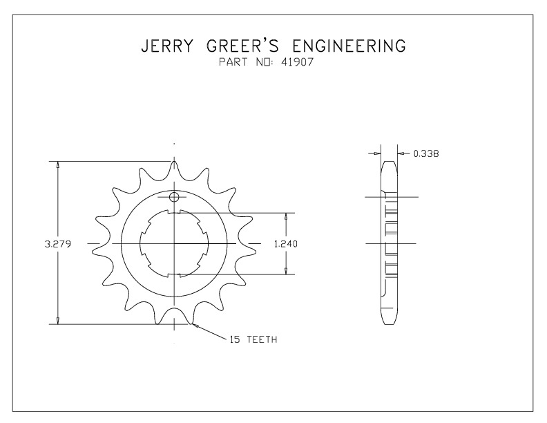 DRIVE SPROCKET